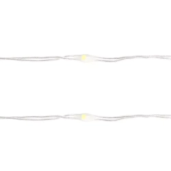 Lampki choinkowe ozdobne na 3 baterie AA 100LED 10 m Zimne - zdjęcie 3